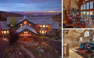Sold! Spectacular Custom Log Home With Extraordinary Views