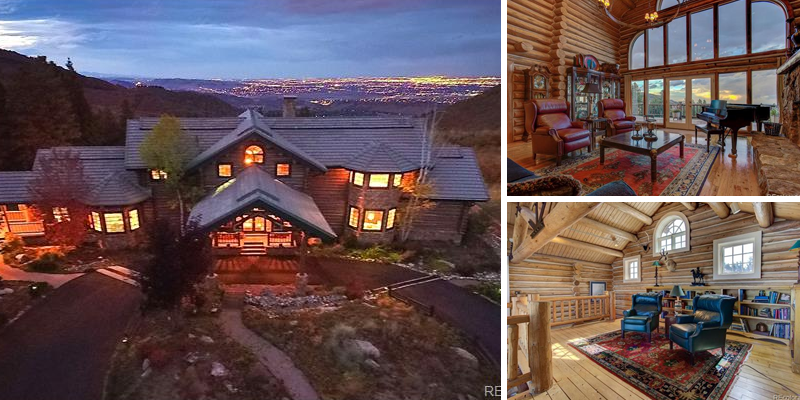 Sold! Spectacular Custom Log Home With Extraordinary Views