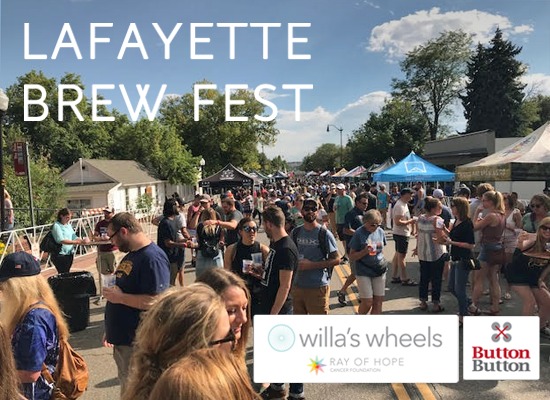 We brewed awareness for Ray and Willa at Lafayette’s Brew Fest!
